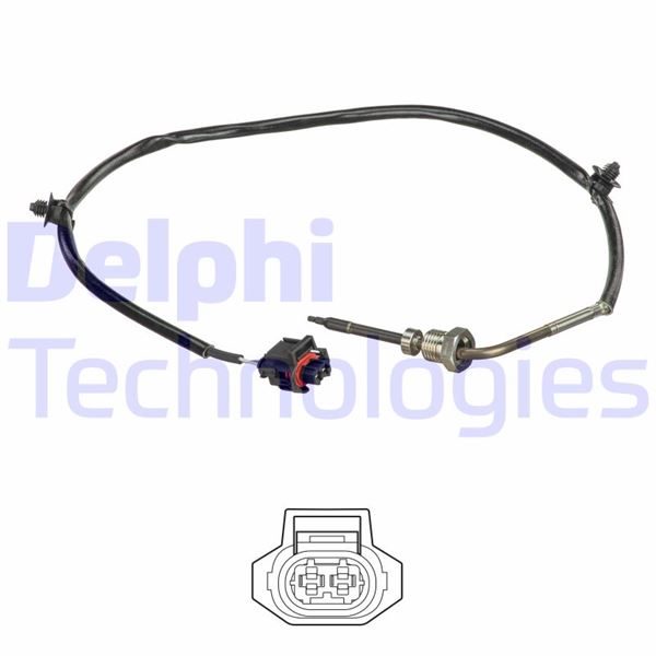 DELPHI TS30226 Emme & Egzoz Sistemi Egzoz Sensörleri - OPEL ANTARA A (L07) uyumlu