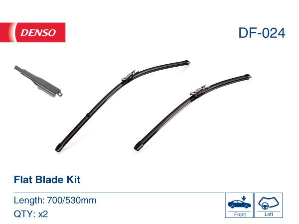 DENSO DF-024 Kaporta & Gövde Parçaları Cam Silecek Mekanizması - MERCEDES-BENZ R-SERISI (W251, V251) uyumlu