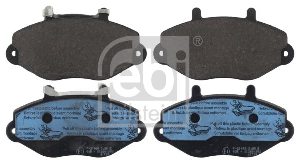 FEBI BILSTEIN 116070 Fren Sistemleri Fren Balatası - FORD TRANSIT Minibüs/Otobüs (E_ _) uyumlu