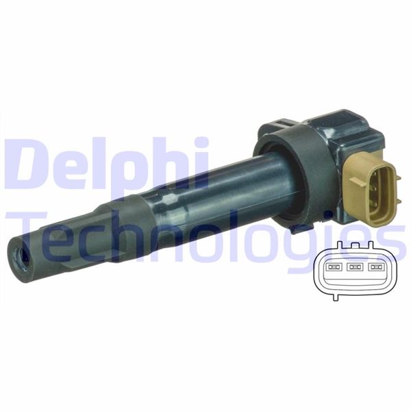 DELPHI GN10791-12B1 Ateşleme Sistemi Ateşleme Bobini - SUZUKI SWIFT IV (FZ, NZ) uyumlu