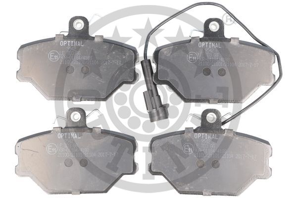 OPTIMAL BP-09542 Fren Sistemleri Fren Balatası - FIAT TIPO (160_) uyumlu