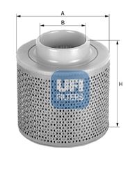 UFI 27.590.00 Motor Hava Filtresi - HONDA PRELUDE III (BA) uyumlu
