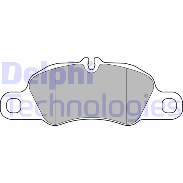 DELPHI LP3177 Fren Sistemleri Fren Balatası - PORSCHE 911 (991) uyumlu