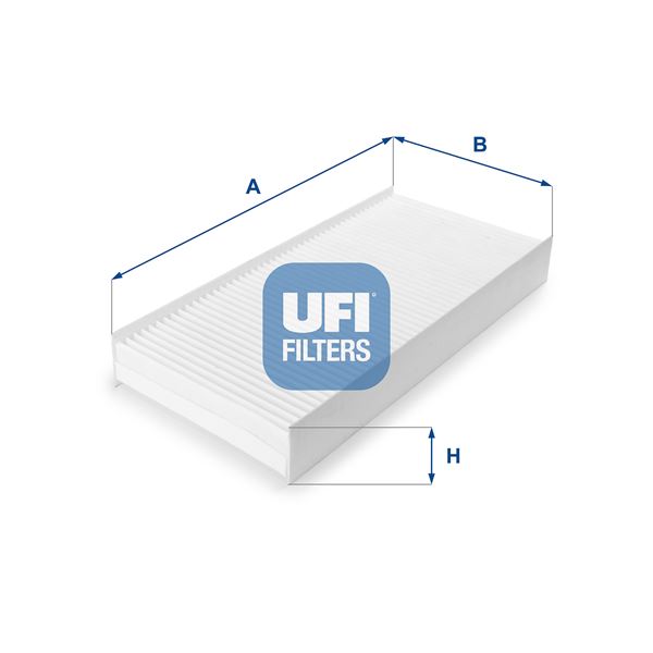 UFI 53.136.00 İklimlendirme Sistemi Polen Filtresi - FIAT SCUDO Panelvan/Van (270_, 272_) uyumlu