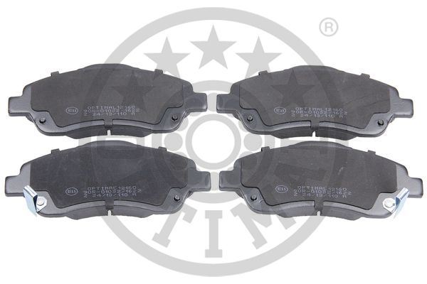 OPTIMAL BP-12160 Fren Sistemleri Fren Balatası - TOYOTA AVENSIS Sedan (_T25_) uyumlu