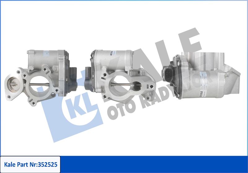 KALE OTO RADYATÖR 352525 Motor EGR Parçaları - RENAULT LAGUNA II (BG0/1_) uyumlu