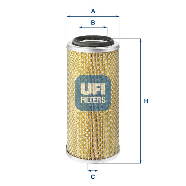 UFI 27.881.00 Motor Hava Filtresi - VW ILTIS (183) uyumlu