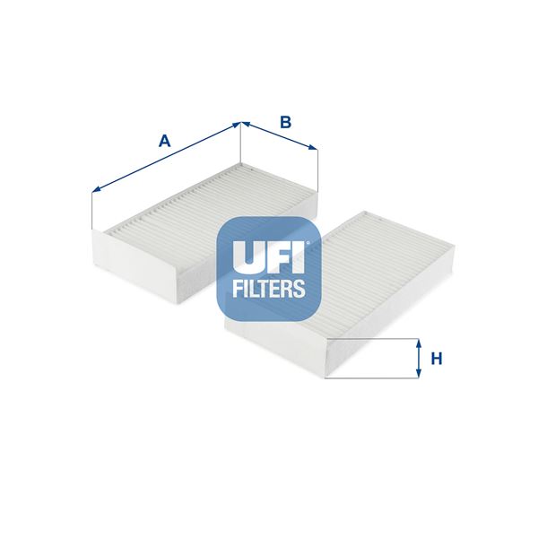 UFI 53.332.00 İklimlendirme Sistemi Polen Filtresi - BMW i3 (I01) uyumlu