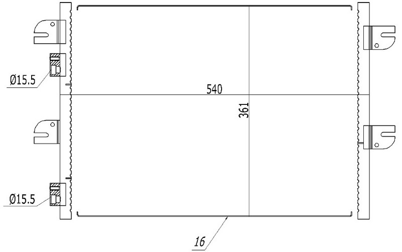 Klima Radyatörü - CIV039016 Ürün Görseli