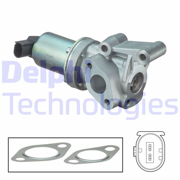 DELPHI EG10475-12B1 Motor EGR Parçaları - HYUNDAI ix20 (JC) uyumlu