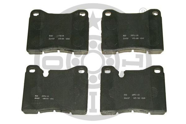 OPTIMAL BP-23701 Fren Sistemleri Fren Balatası - BMW 1502-2002 (E10) uyumlu