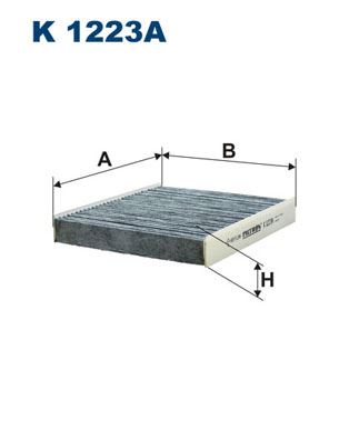 FILTRON K 1223A İklimlendirme Sistemi Polen Filtresi - SAAB 9-5 (YS3G) uyumlu