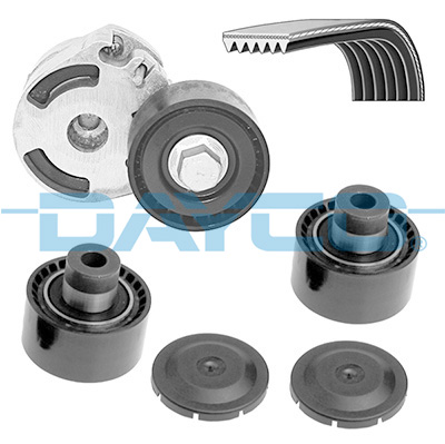 DAYCO KPV238 Motor Kayış Kasnağı - PEUGEOT 206 Van uyumlu