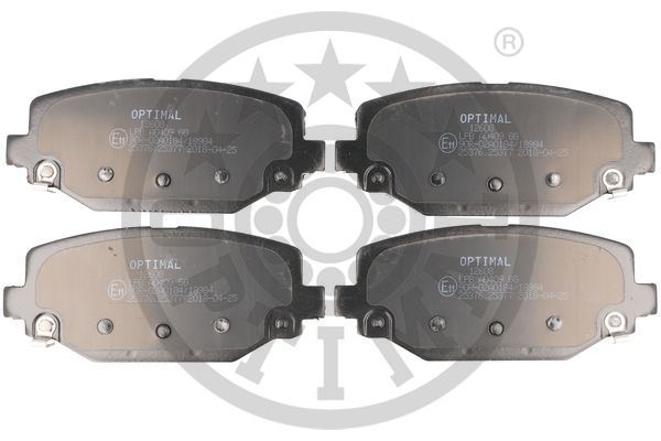 OPTIMAL BP-12608 Fren Sistemleri Fren Balatası - FIAT FREEMONT (345_) uyumlu