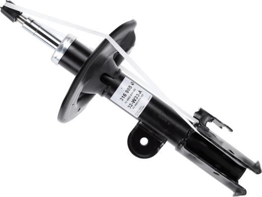 SACHS 316 985 Süspansiyon Sistemi Amortisör - TOYOTA RAV 4 IV (_A4_) uyumlu