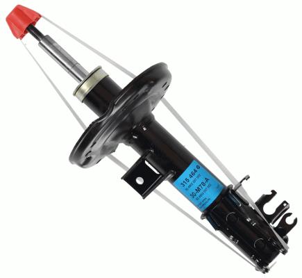 SACHS 315 464 Süspansiyon Sistemi Amortisör - FIAT 500 C (312_) uyumlu