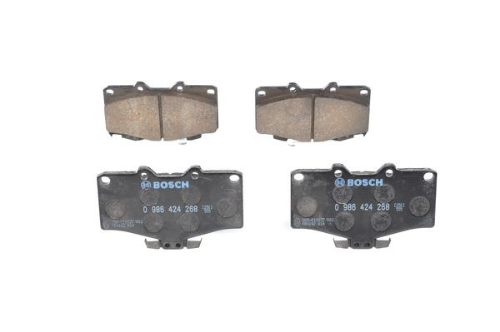 BOSCH 0 986 424 268 Fren Sistemleri Fren Balatası - TOYOTA LAND CRUISER 90 (_J9_) uyumlu