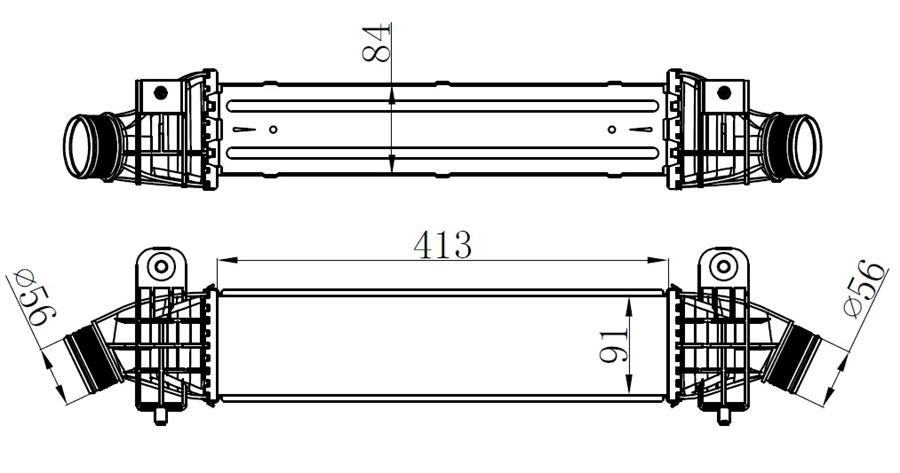 Turbo Radyatörü - IFR002085 Ürün Görseli