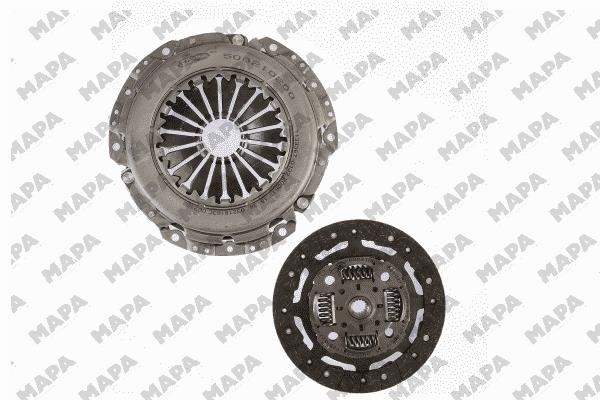 MAPA 002210309 Debriyaj Sistemi Debriyaj Seti - FORD FIESTA IV (JA_, JB_) uyumlu