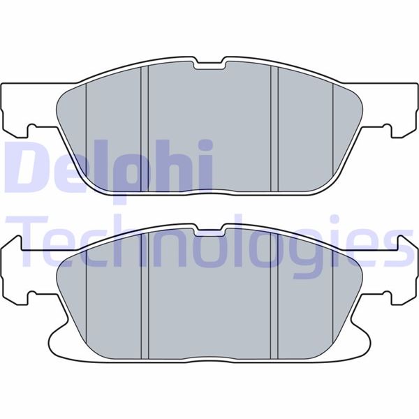 DELPHI LP3536 Fren Sistemleri Fren Balatası - FORD S-MAX (CJ, WA6) uyumlu
