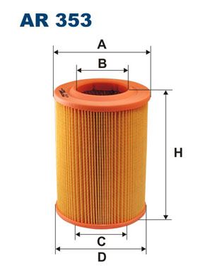 FILTRON AR 353 Motor Hava Filtresi - SUZUKI SJ410 Cabrio (OS) uyumlu