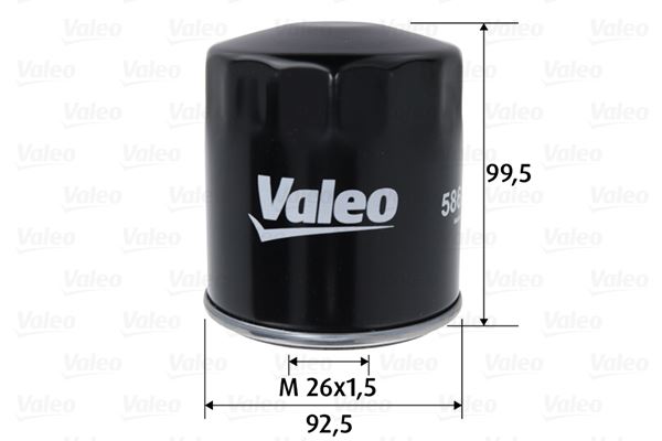 VALEO 586152 Motor Yağ Filtresi - MAZDA 323 III Station Wagon (BW) uyumlu