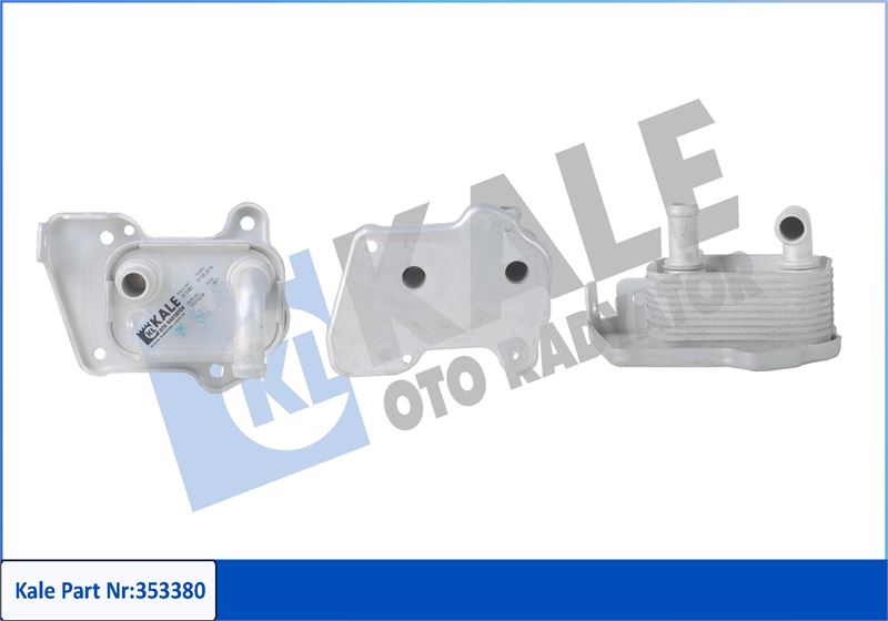 KALE OTO RADYATÖR 353380 Motor Yağ Soğutucusu - OPEL ASTRA H (A04) uyumlu