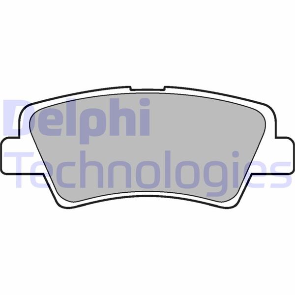 DELPHI LP2295 Fren Sistemleri Fren Balatası - HYUNDAI i30 (GD) uyumlu