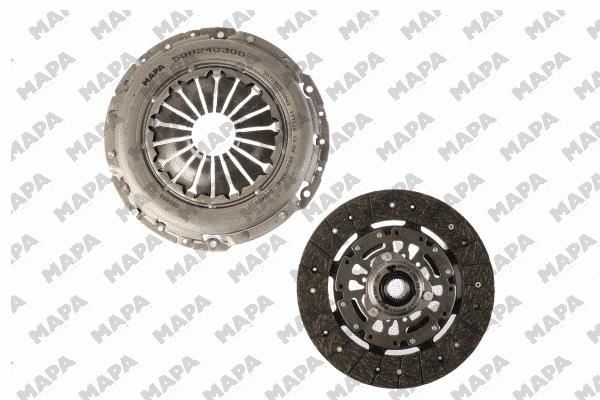 MAPA 010240909 Debriyaj Sistemi Debriyaj Seti - VW SHARAN (7M8, 7M9, 7M6) uyumlu