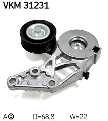 SKF VKM 31231 Motor Kayış Gergisi - VW GOLF IV (1J1) uyumlu