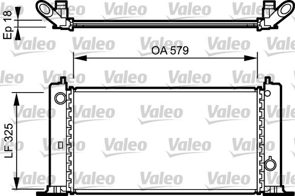 VALEO 734228 Soğutma Sistemi Su Soğutucu & Parçaları - FIAT STILO (192_) uyumlu