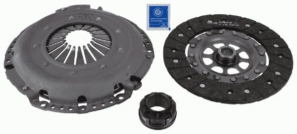 SACHS 3000 951 052 Debriyaj Sistemi Debriyaj Seti - AUDI 100 C4 Sedan (4A2) uyumlu
