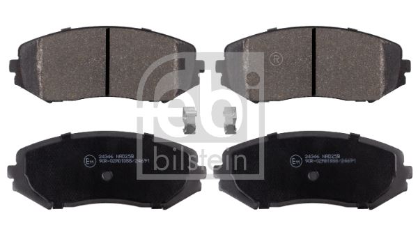 FEBI BILSTEIN 16648 Fren Sistemleri Fren Balatası - SUZUKI GRAND VITARA II (JT, TE, TD) uyumlu