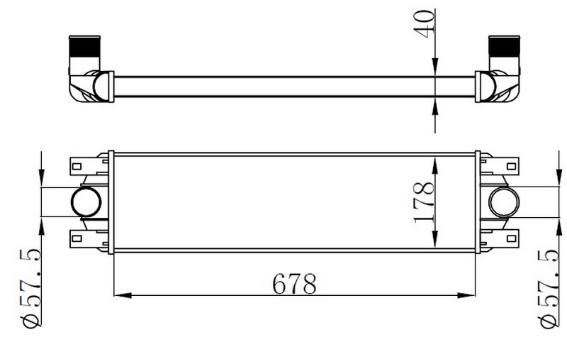 Turbo Radyatörü - IRN005040 Ürün Görseli