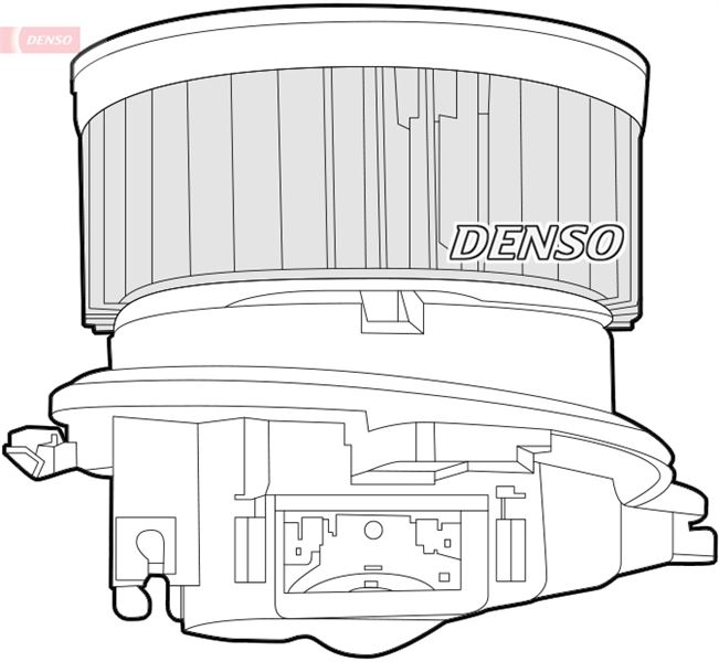 DENSO DEA21007 İklimlendirme Sistemi Fan Parçaları - CITROËN ZX (N2) uyumlu