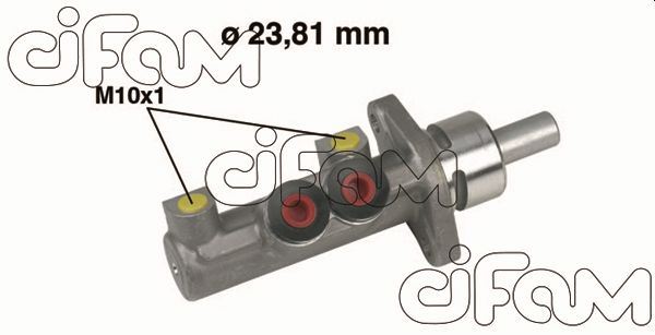 CIFAM 202-412 Fren Sistemleri Ana Fren Merkezi - RENAULT MEGANE I Coach (DA0/1_) uyumlu
