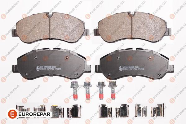 EUROREPAR 1675989980 Fren Sistemleri Fren Balatası - FORD TOURNEO CUSTOM V362 Minibüs/Otobüs (F3) uyumlu