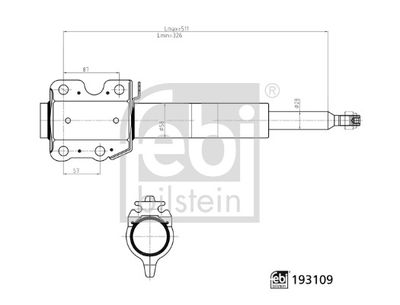 FEBI BILSTEIN 193109 Süspansiyon Sistemi Amortisör - MERCEDES-BENZ SPRINTER 2-t Minibüs/Otobüs (B901, B902) uyumlu