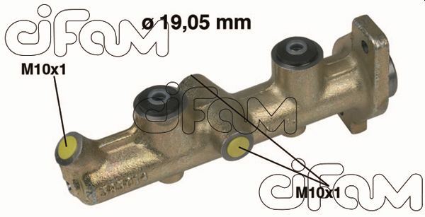 CIFAM 202-036 Fren Sistemleri Ana Fren Merkezi - RENAULT 5 (122_) uyumlu