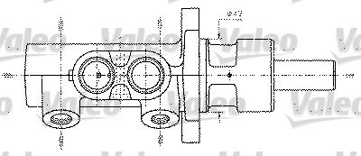 VALEO 402330 Fren Sistemleri Ana Fren Merkezi - FORD MONDEO I (GBP) uyumlu