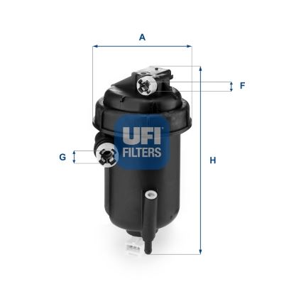 UFI 55.143.00 Yakıt Sistemi Yakıt Filtresi - FIAT DUCATO Panelvan/Van (244_) uyumlu