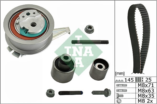 Schaeffler INA 530 0650 10 Motor Triger Seti - VW JETTA IV (162, 163, AV3, AV2) uyumlu