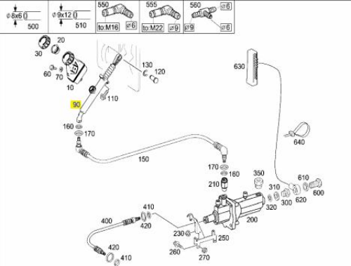 Debriyaj Merkezi - MERCEDES ORIJINAL - A0022951006 Ürün Görseli
