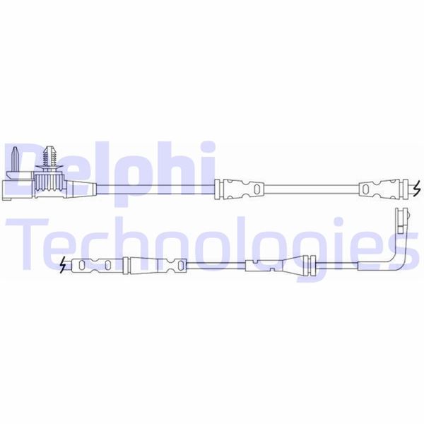 DELPHI LZ0325 Fren Sistemleri Aşınma Göstergesi - JAGUAR XE (X760) uyumlu