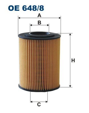FILTRON OE 648/8 Motor Yağ Filtresi - OPEL ASTRA J Sports Tourer (P10) uyumlu