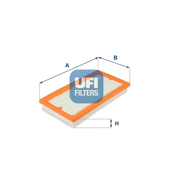 UFI 30.376.00 Motor Hava Filtresi - FIAT 500 C (312_) uyumlu