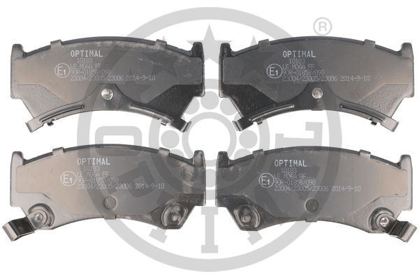 OPTIMAL BP-10183 Fren Sistemleri Fren Balatası - NISSAN ALMERA I Hatchback (N15) uyumlu