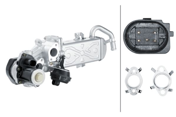 HELLA 6NU 358 167-001 Motor EGR Parçaları - VW PASSAT B7 (362) uyumlu