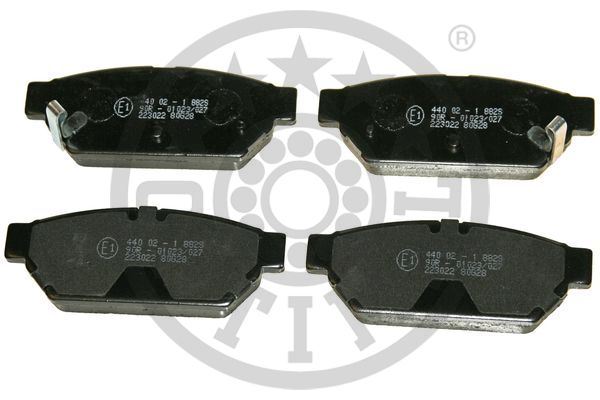 OPTIMAL BP-09862 Fren Sistemleri Fren Balatası - MITSUBISHI COLT IV (CA_A) uyumlu