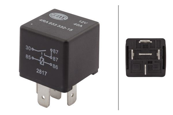 HELLA 4RA 933 332-151 Elektrik Sistemi Röle & Sigorta